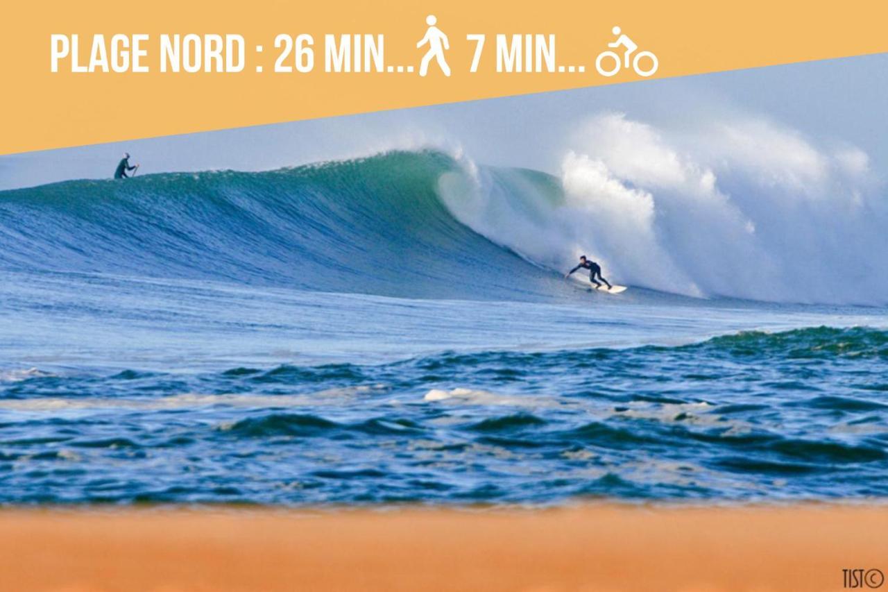 Centrale Hossegor - Surf - Plage - Famille Soorts-Hossegor Exterior foto